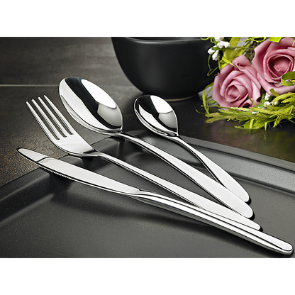 32 Piece Stainless Steel Cutlery Set Knives Fork Spoon Teaspoon