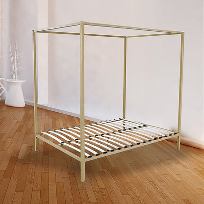 4 Four Poster Queen Bed Frame