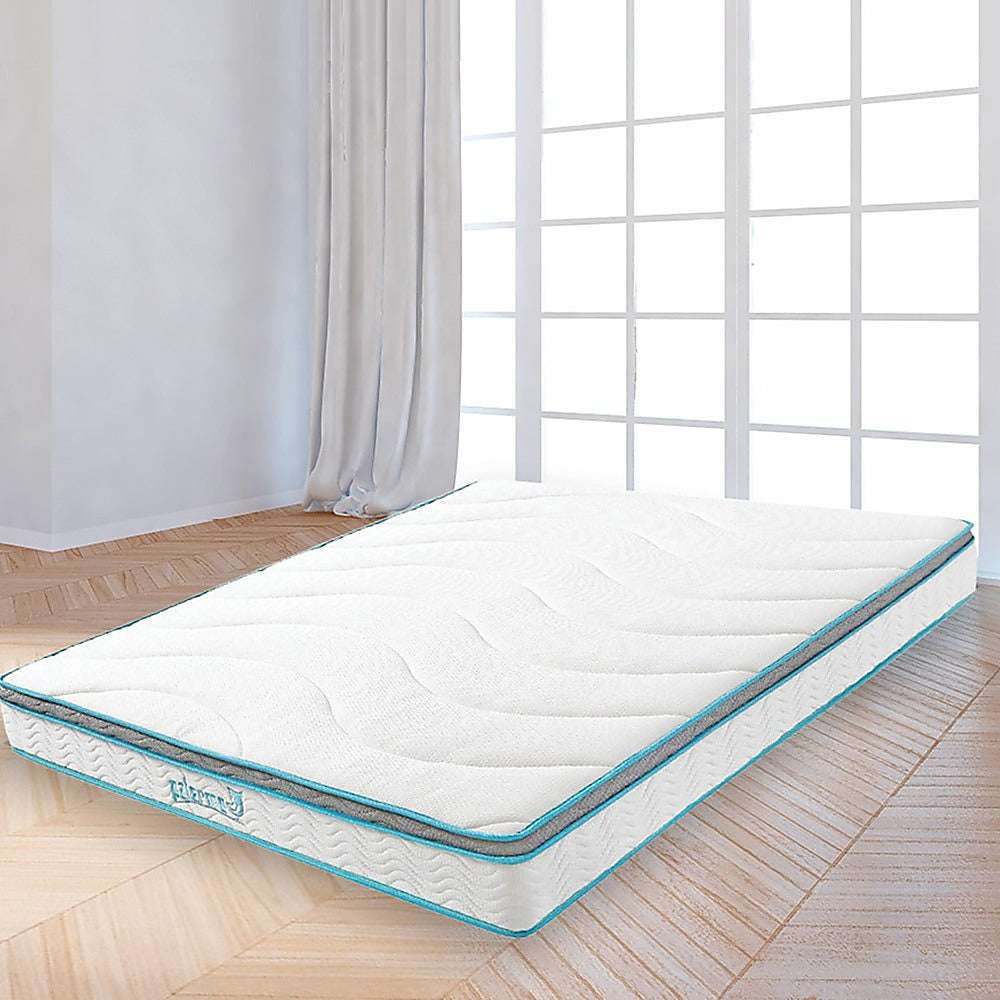 Palermo King 20cm Memory Foam and Innerspring Hybrid Mattress