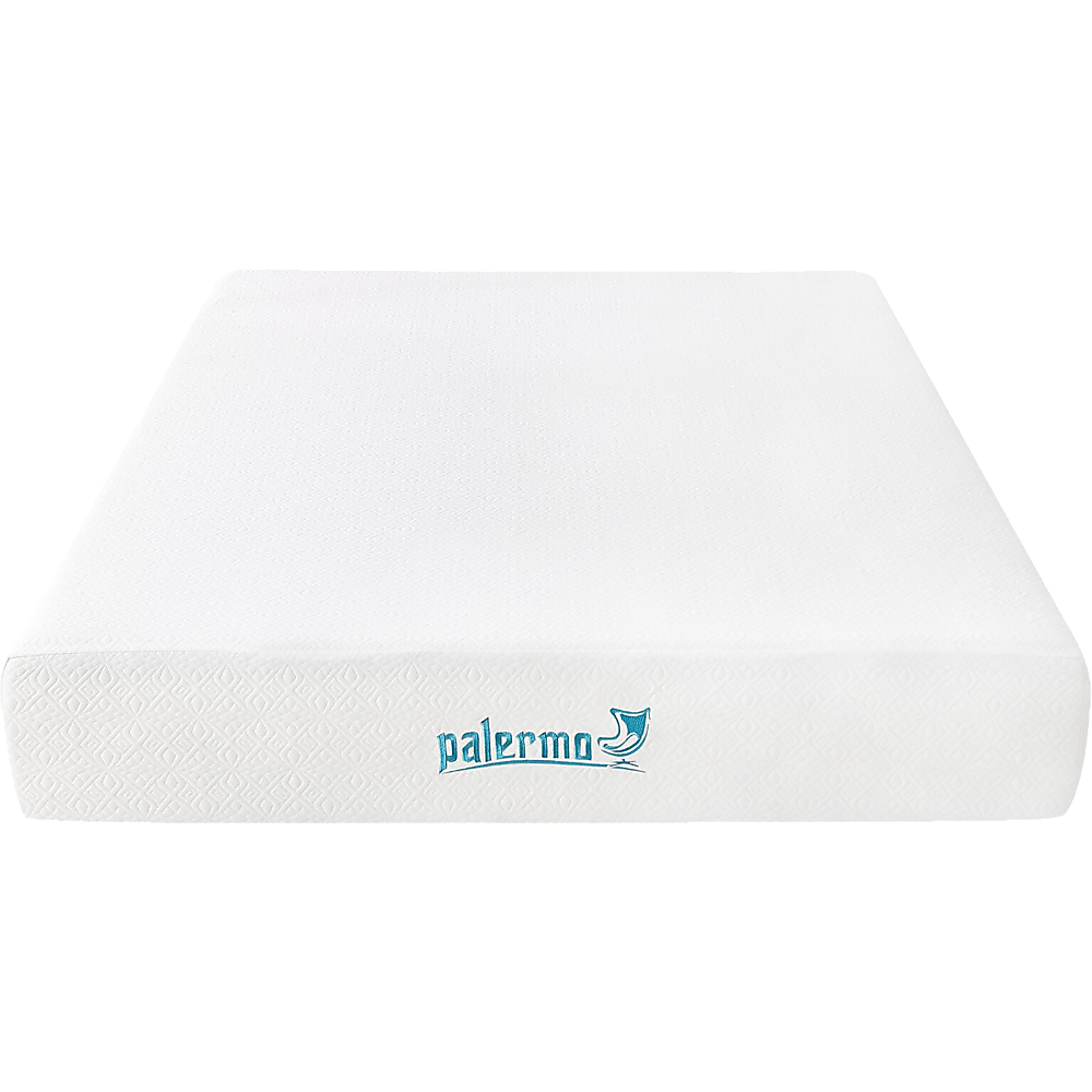 Palermo Double 25cm Gel Memory Foam Mattress - Dual-Layered - CertiPUR-US Certified