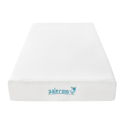 Palermo King Single 25cm Gel Memory Foam Mattress - Dual-Layered - CertiPUR-US Certified