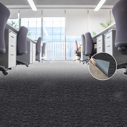 5m2 Box of Premium Carpet Tiles Commercial Domestic Office Heavy Use Flooring Charcoal