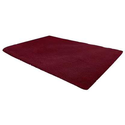 200x140cm Floor Rugs Large Shaggy Rug Area Carpet Bedroom Living Room Mat - Burgundy