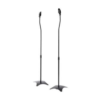 2pcs Speaker Stands Stand Rear Surround Sound Satellite Speakers Adjustable