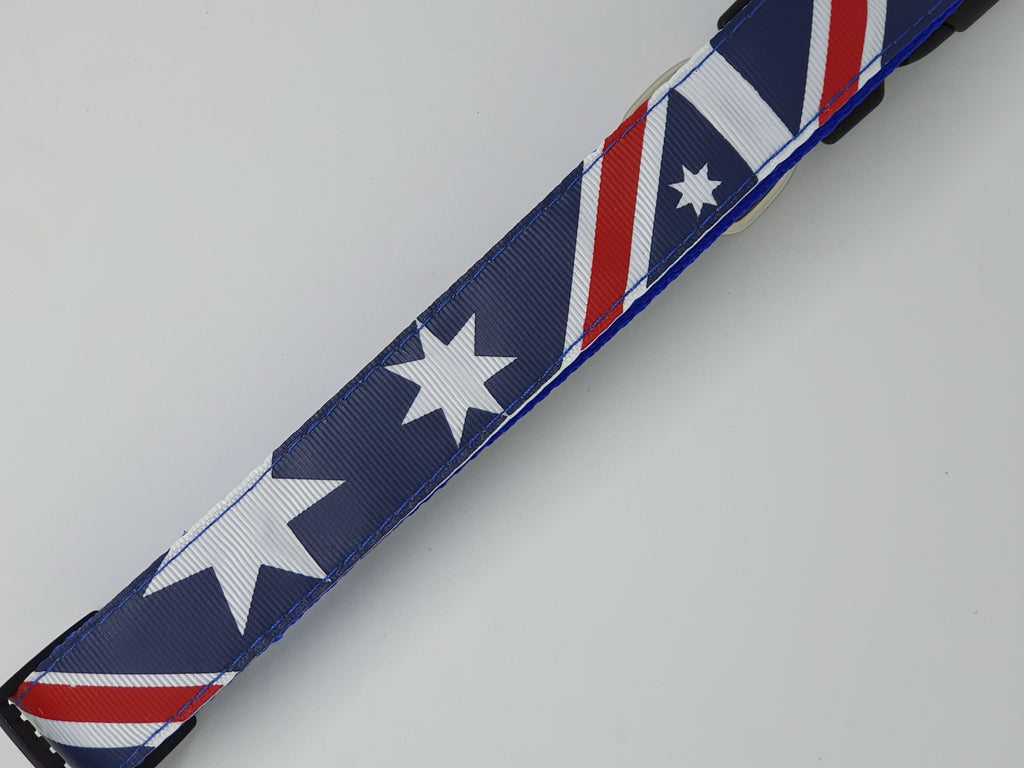 Australia Flag - Aussie Dog Leash - Moondidley Pets 1.2m