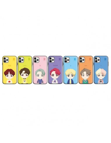 BTS CHARACTER Goods - UPPER BODY OPEN CARD Case for Android