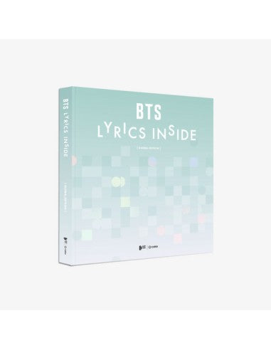 BTS LYRICS INSIDE (New Cover Edition)