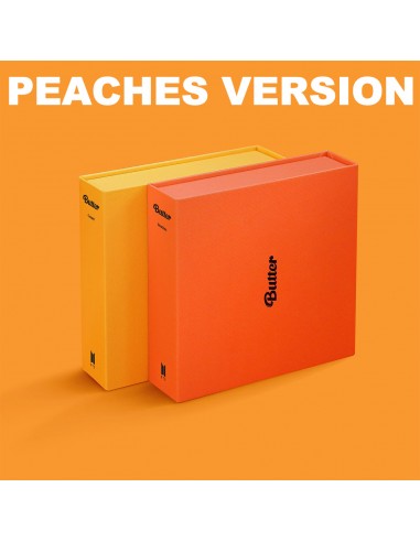 BTS Single Album - Butter (Peaches Ver.) CD + Poster