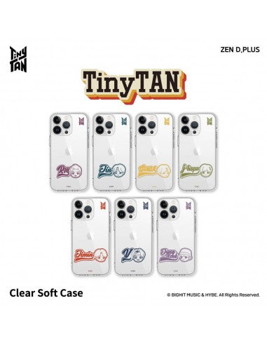 BTS x TinyTAN WAPPEN Goods - Clear Soft Case for iPhone