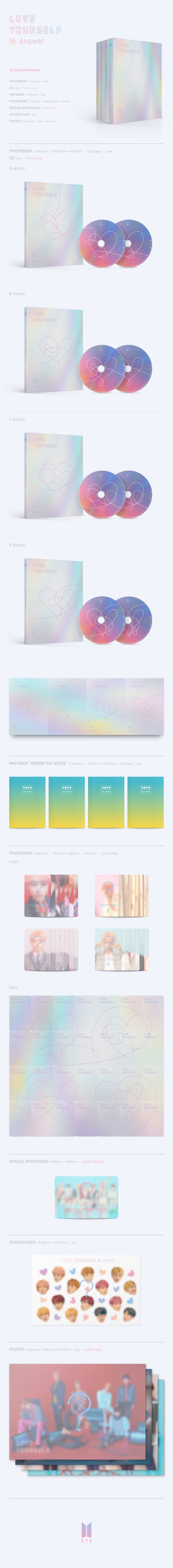 BTS - Love Yourself Answer Album