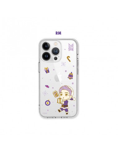 [RM] BTS x TinyTAN Purple Holiday Goods - Clear Soft Case