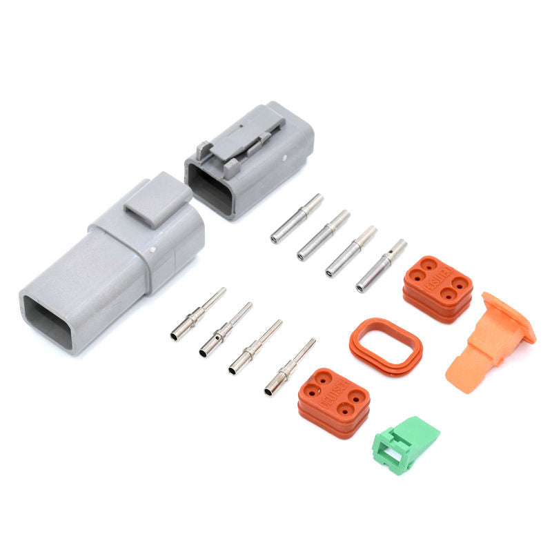 Deutsch DT 4-Way 4 Pin Electrical Connector Plug Kit #DT4 Trailer Waterproof AU