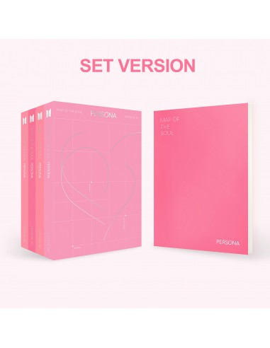 [SET] BTS Album - MAP OF THE SOUL : PERSONA (SET Ver.) 4CD