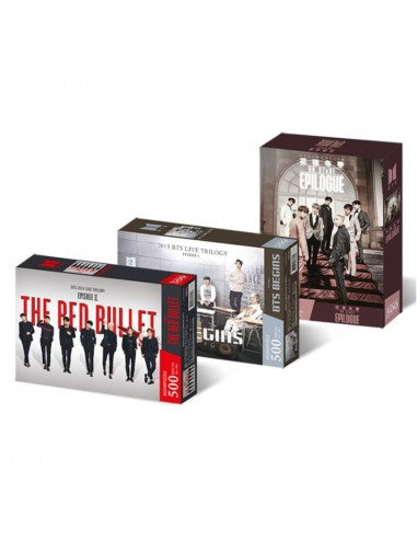 [SET] BTS Jigsaw Puzzle World Tour Poster - THE RED BULLET/BTS BEGINS/花樣年華