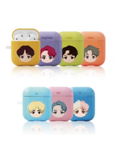 [Special Sale] BTS CHARACTER Goods - BASIC HEAD HARD CASE Airpods