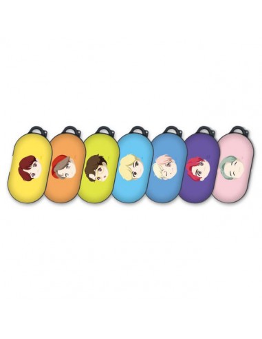 [Special Sale] BTS CHARACTER Goods - BASIC HEAD HARD CASE Galaxy Buds