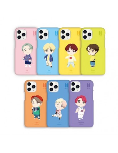 [Special Sale] BTS CHARACTER Goods - BASIC MOTION COLOR SOFT CASE for iPhone